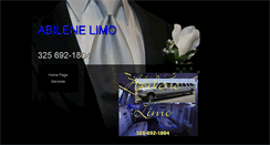 Desktop Screenshot of limoabilene.com