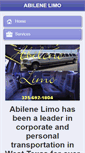 Mobile Screenshot of limoabilene.com